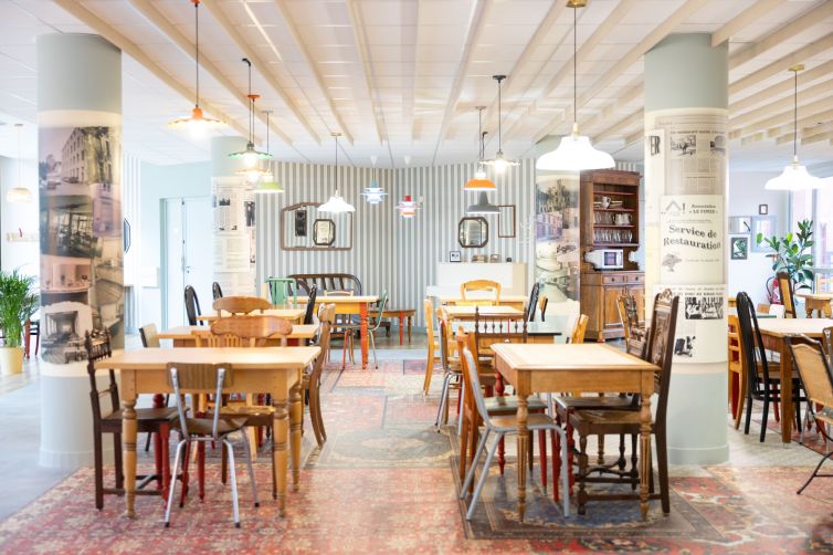 L’aménagement du restaurant Chez Monsieur Henri